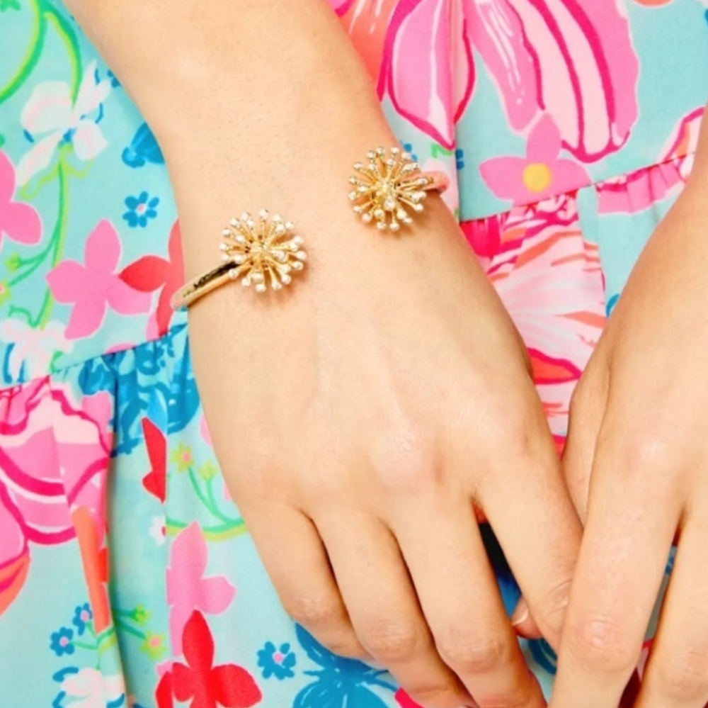 NWT Lily Pulitzer High Tides Good Vibes Bracelet